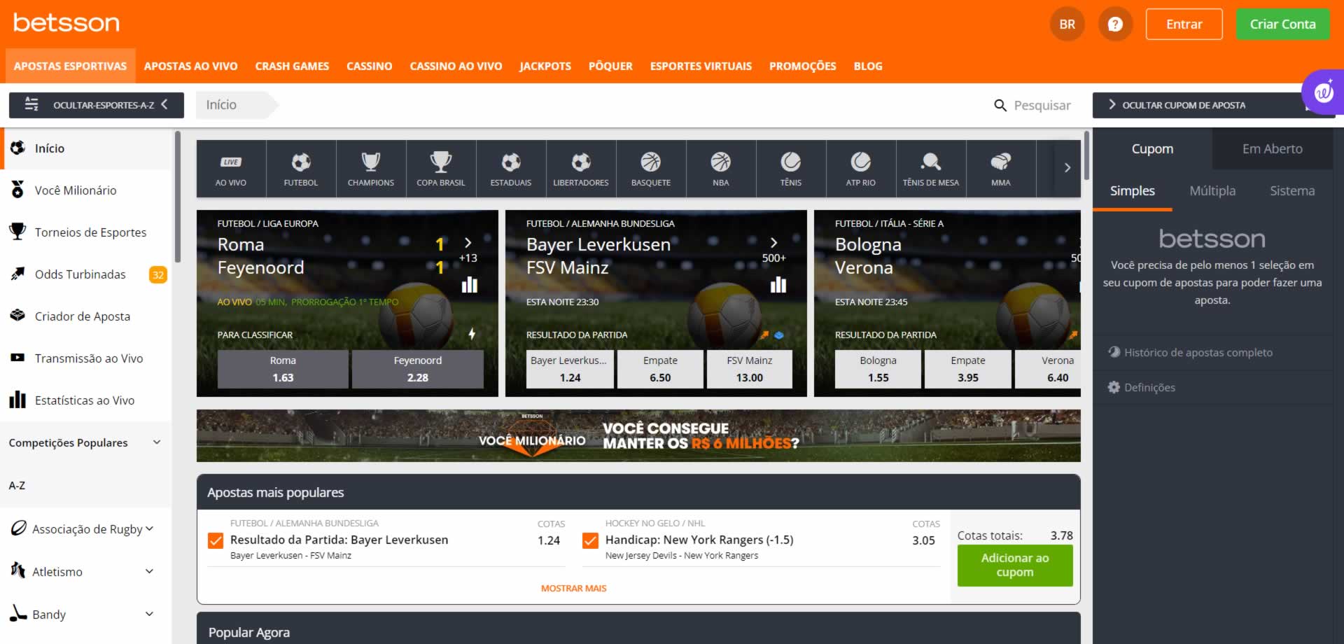types of online betting